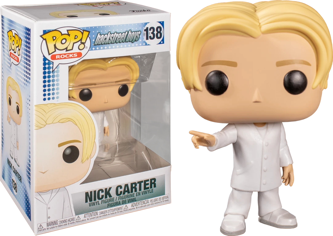 FUNKO Pop! Rocks: Backstreet Boys - Nick Carter 3 FUNKO Pop! Rocks: Backstreet Boys - Nick Carter