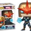 FUNKO POP! Marvel: Comics - Nova (Metallic) [Exclusive]