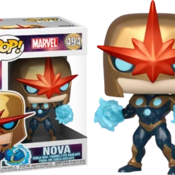 FUNKO POP! Marvel: Comics - Nova (Metallic) [Exclusive]
