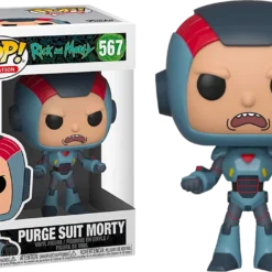 FUNKO POP! Animation: Rick And Morty - Morty In Purge Suit