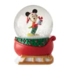 Enesco Department 56 : Mickey On Sleigh Snow Globe 1 Enesco Department 56 : Mickey On Sleigh Snow Globe
