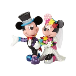 Enesco : Disney By Britto - Mickey & Minnie Wedding