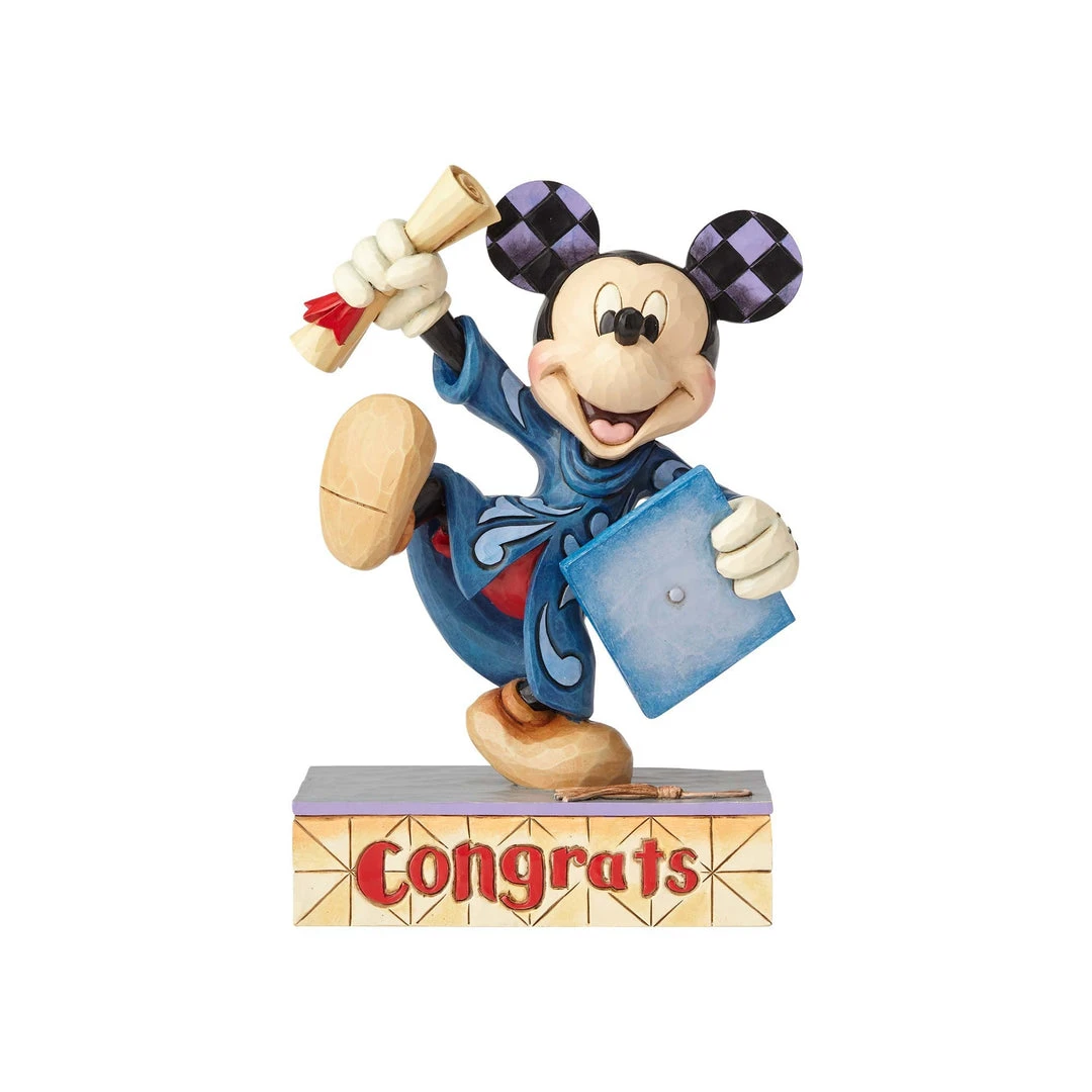 Enesco : Disney Traditions - Graduation Mickey 3 Enesco : Disney Traditions - Graduation Mickey