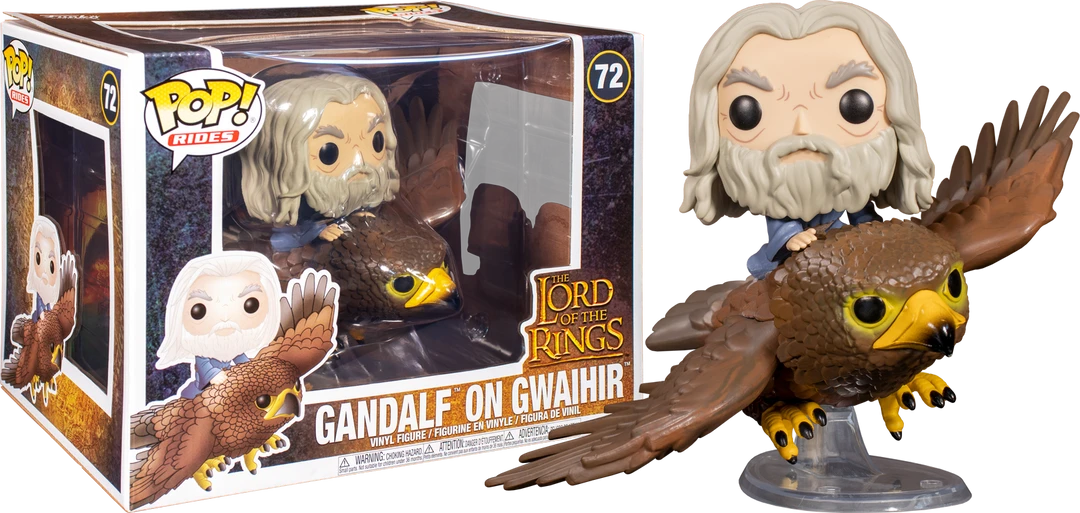 FUNKO POP! Rides: Lord Of The Rings - Gwaihir With Gandalf 3 FUNKO POP! Rides: Lord Of The Rings - Gwaihir With Gandalf