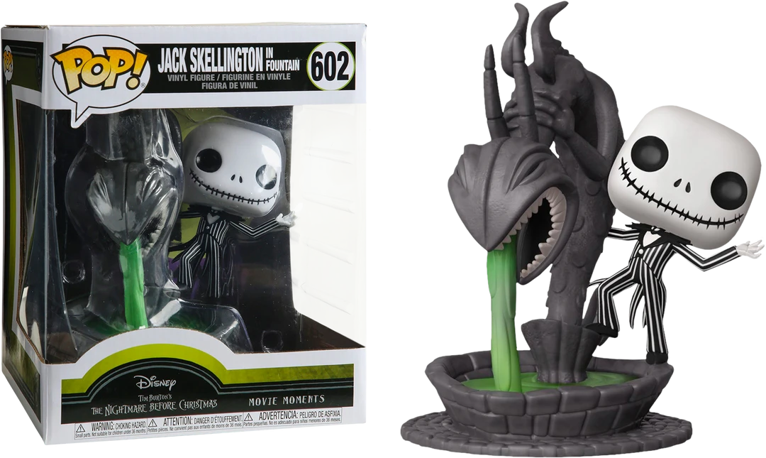 FUNKO POP! Disney : Movie Moments - Nightmare Before Christmas - Jack Skellington In Fountain (Exclusive) 3 FUNKO POP! Disney : Movie Moments - Nightmare Before Christmas - Jack Skellington In Fountain (Exclusive)