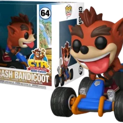 FUNKO POP! Rides: Crash Team Racing - Crash Bandicoot