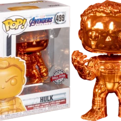 FUNKO POP! Marvel: Avengers: End Game - Hulk (Orange Chrome) [Exclusive]