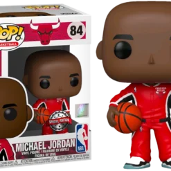 FUNKO Pop! NBA: Bulls - Michael Jordan (Red Warm-Ups) [Exclusive]