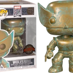 FUNKO POP! Marvel: Marvel 80th - Wolverine (Patina) [Exclusive]