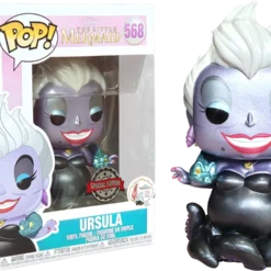 FUNKO POP! Disney: The Little Mermaid - Ursula With Eels (Metallic) [Exclusive]