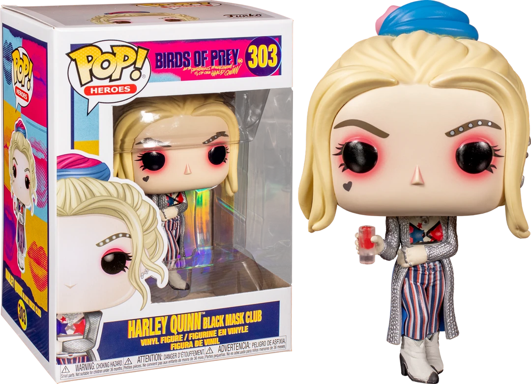 FUNKO Pop! Heroes: Birds Of Prey - Harley Quinn (Black Mask Club) 3 FUNKO Pop! Heroes: Birds Of Prey - Harley Quinn (Black Mask Club)