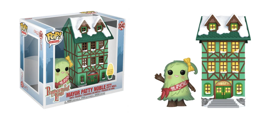 FUNKO POP! TOWN: HOLIDAY - TOWN HALL W/MAYOR PATTY NOBLE 3 FUNKO POP! TOWN: HOLIDAY - TOWN HALL W/MAYOR PATTY NOBLE
