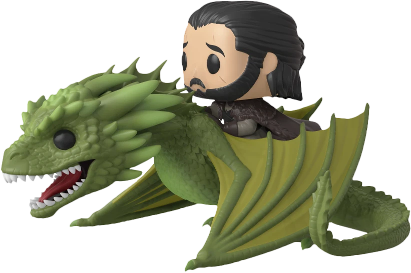FUNKO Pop! Rides: Game Of Thrones - Jon Snow With Rhaegal 3 FUNKO Pop! Rides: Game Of Thrones - Jon Snow With Rhaegal