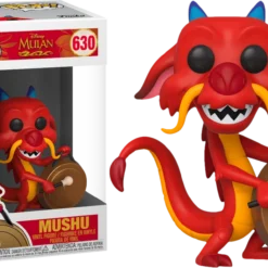 FUNKO Pop! Disney: Mulan - Mushu W/Gong