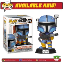 FUNKO Pop! Star Wars: The Mandalorian - Heavy Infantry (Metallic)