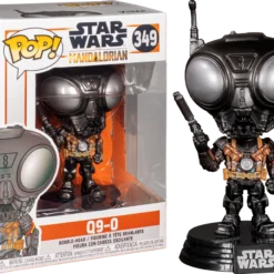 FUNKO POP Star Wars: The Mandalorian - Q9-0 (Metallic)