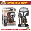 FUNKO POP Star Wars: The Mandalorian - Mandalorian Pose (Metallic)