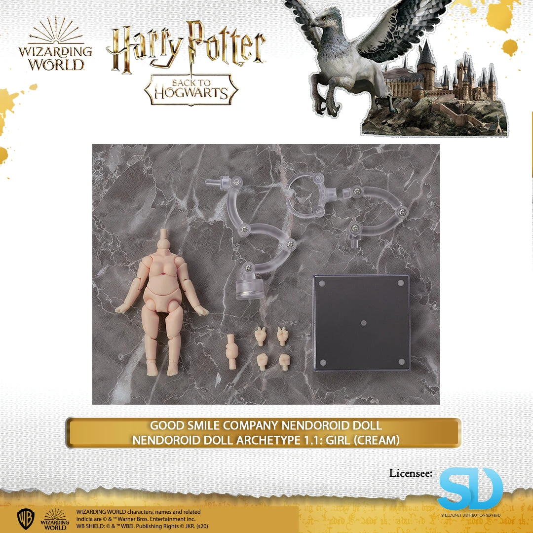 Good Smile Company: Nendoroid Doll Nendoroid Doll Archetype 1.1: Girl (Cream) 3 Good Smile Company: Nendoroid Doll Nendoroid Doll Archetype 1.1: Girl (Cream)