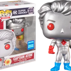 FUNKO Pop! Heroes: Captain Atom - Captain Atom [Wondrous Convention Exclusive 2020]