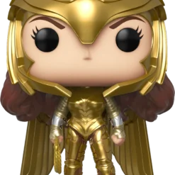 FUNKO Pop! Heroes: Wonder Woman 1984 - Wonder Woman Gold Power Pose (Metallic)