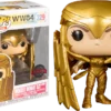 FUNKO Pop! Heroes: Wonder Woman 1984 - Wonder Woman Gold Shield (Metallic) [Exclusive]