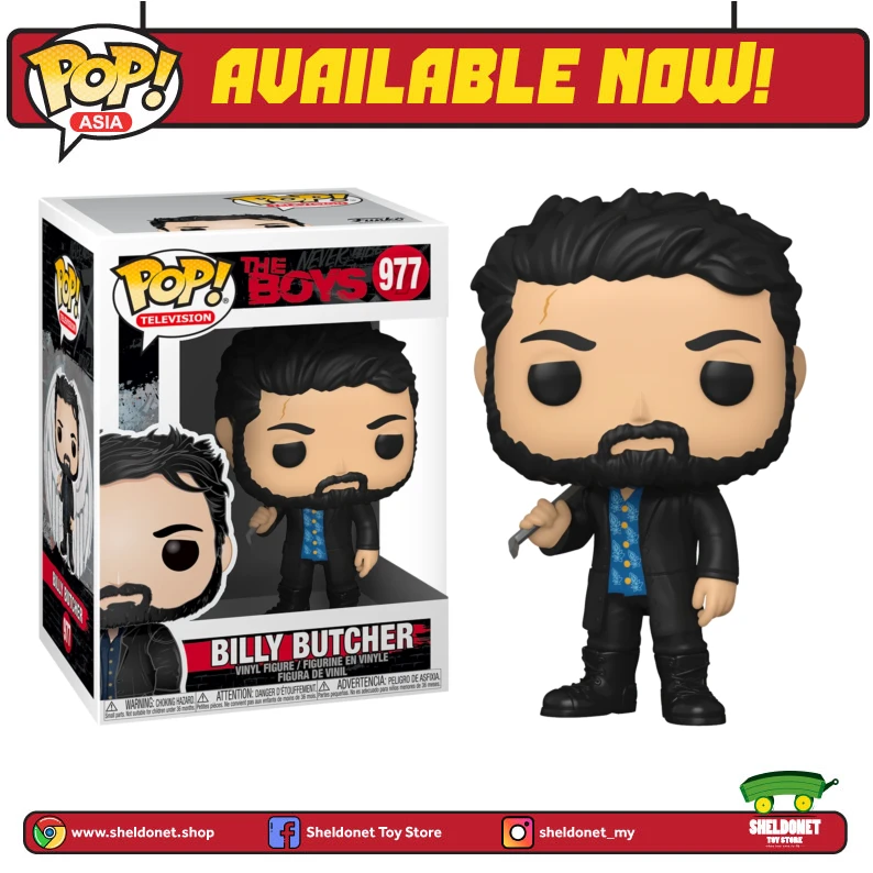FUNKO Pop! TV : The Boys - Billy Butcher 3 FUNKO Pop! TV : The Boys - Billy Butcher
