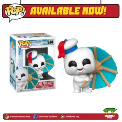 FUNKO Pop! Movies: Ghostbusters: Afterlife - Mini Puft With Cocktail Umbrella