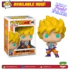 FUNKO Pop! Animation: Dragonball Z - Super Saiyan Goku With Kamehameha Wave