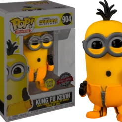FUNKO Pop! Movies: Minions 2 : The Rise Of Gru - Kung Fu Kevin (Glow In The Dark) [Exclusive]