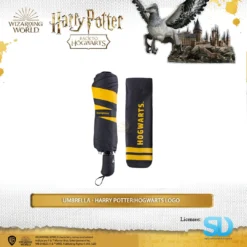 Famesbro Cinereplica: Umbrella - Harry Potter:Hogwarts Logo Wizarding World