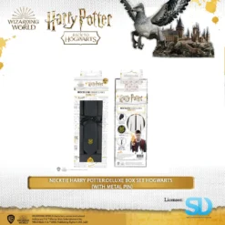 Famesbro Cinereplica: Necktie Harry Potter:Deluxe Box Set Hogwarts (With Metal Pin) Wizarding World