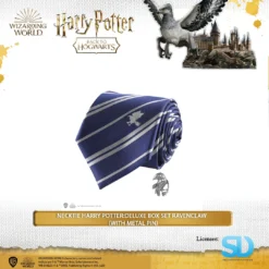 Famesbro Cinereplica: Necktie Harry Potter:Deluxe Box Set Ravenclaw (With Metal Pin)