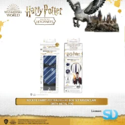 Famesbro Cinereplica: Necktie Harry Potter:Deluxe Box Set Ravenclaw (With Metal Pin)