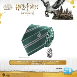 Famesbro Cinereplica: Necktie Harry Potter:Deluxe Box Set Slytherin (With Metal Pin)