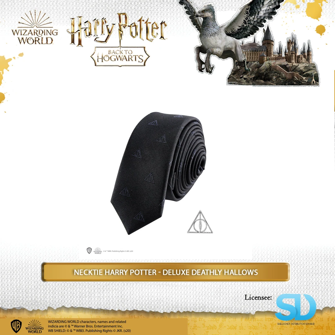 Famesbro Cinereplica: Necktie Harry Potter - Deluxe Deathly Hallows 4 Famesbro Cinereplica: Necktie Harry Potter - Deluxe Deathly Hallows