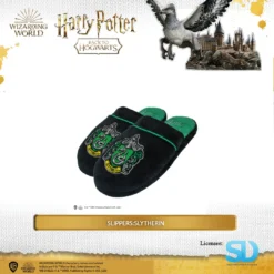 Famesbro Cinereplica: Slippers:Slytherin (EU 35-39 ; US 4-6) Wizarding World