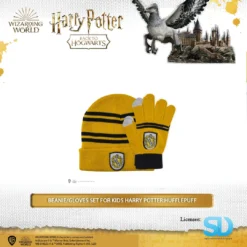 Famesbro Cinereplica: Beanie/Gloves Set For Kids Harry Potter: Hufflepuff