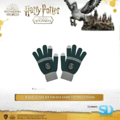 Famesbro Wizarding World Cinereplica: Beanie/Gloves Set For Kids Harry Potter: Slytherin 7 Famesbro Wizarding World Cinereplica: Beanie/Gloves Set For Kids Harry Potter: Slytherin