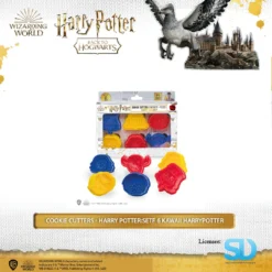 Famesbro Wizarding World Cinereplica: Cookie Cutters - Harry Potter:Set Of 6 Kawaii Harry Potter