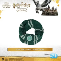 Famesbro Cinereplica: Scarf Acrylic - Infinity Scarf Slytherin Wizarding World