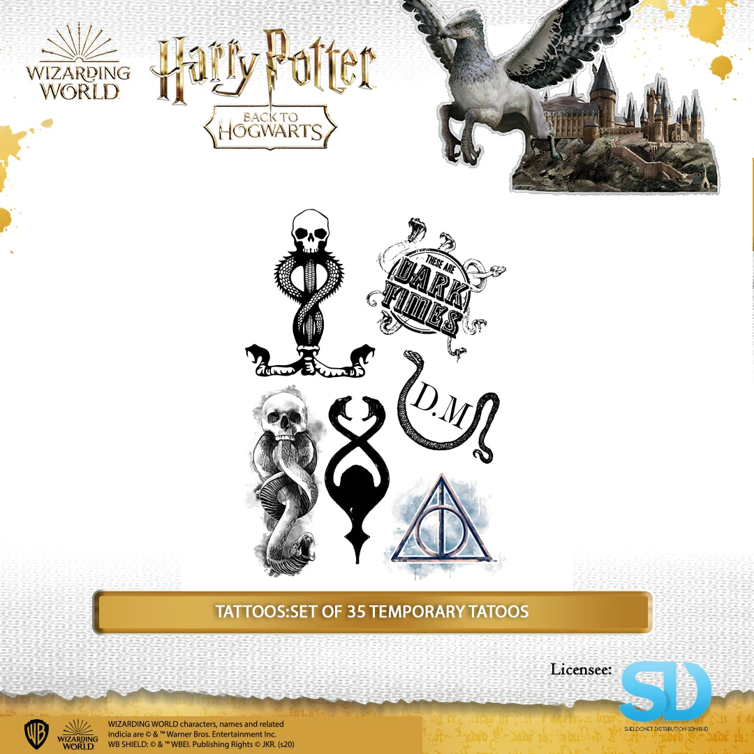 Famesbro Cinereplica: Tattoos:Set Of 35 Temporary Tatoos 4 Famesbro Cinereplica: Tattoos:Set Of 35 Temporary Tatoos