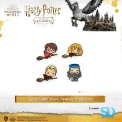 Famesbro Cinereplica: Harry Potter Erasers (Harry, Drago, Hermione Or Dumbledore)
