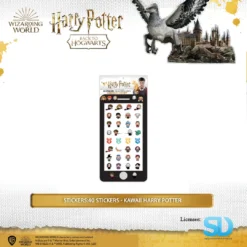 Famesbro Wizarding World Cinereplica: Stickers:40 Stickers - Kawaii Harry Potter