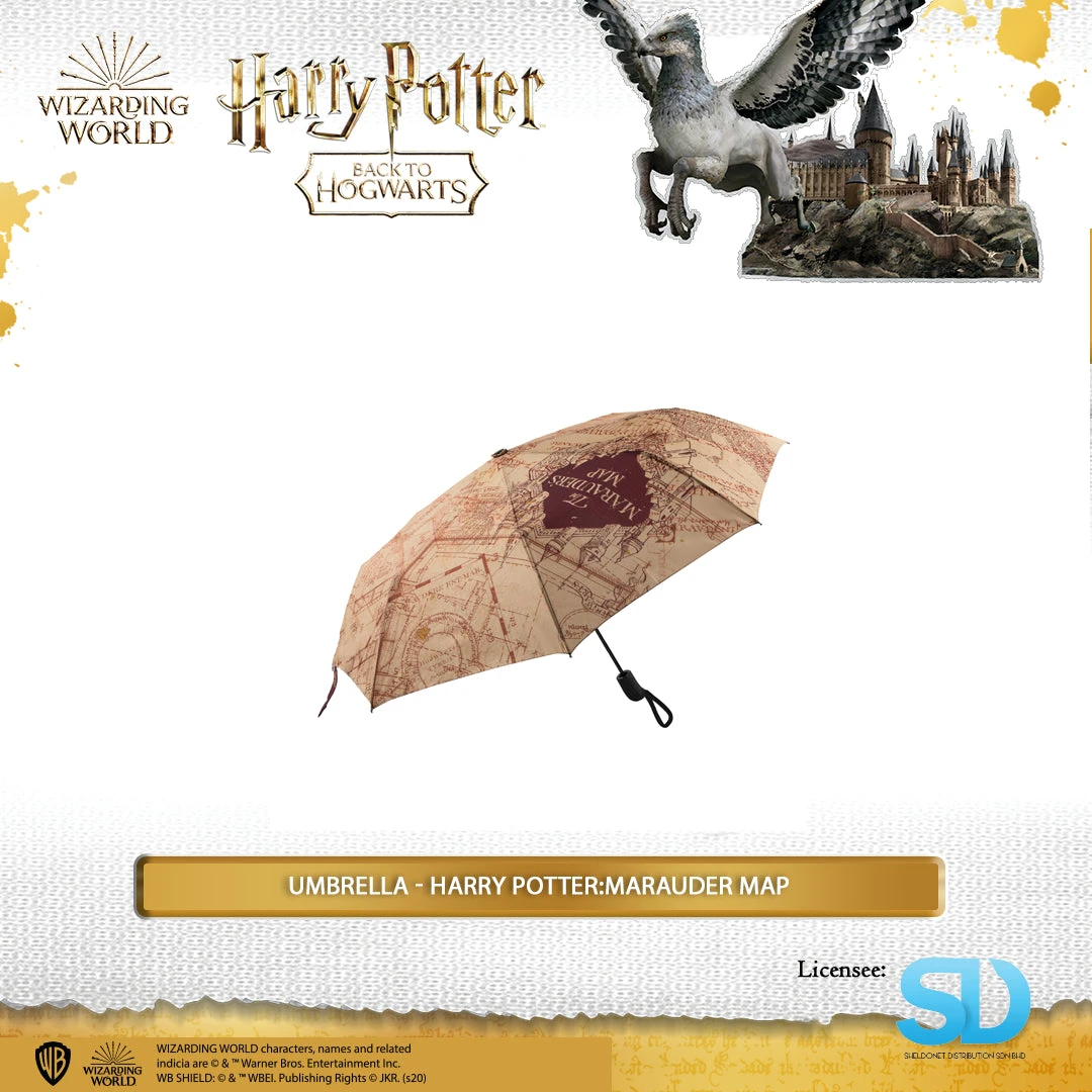 Famesbro Cinereplica: Umbrella - Harry Potter:Marauder Map Wizarding World 4 Famesbro Cinereplica: Umbrella - Harry Potter:Marauder Map Wizarding World