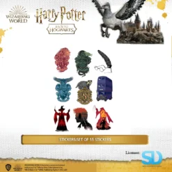 Famesbro Cinereplica: Stickers:Set Of 55 Stickers Wizarding World