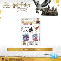 Famesbro Cinereplica: Stickers:Set Of 55 Stickers Wizarding World