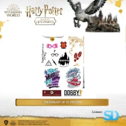 Famesbro Cinereplica: Stickers:Set Of 55 Stickers Wizarding World