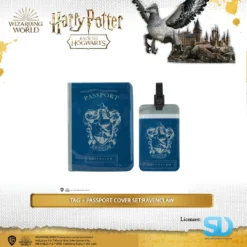 Famesbro Cinereplica: Tag + Passport Cover Set:Ravenclaw