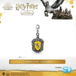 Famesbro Cinereplica: Jewelry Charms - Hufflepuff Wizarding World