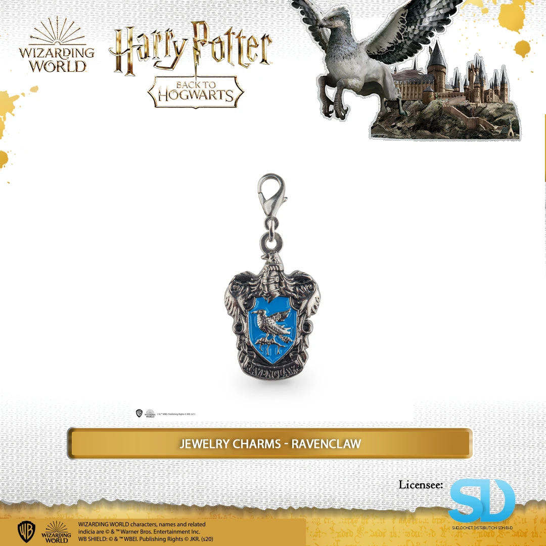 Famesbro Wizarding World Cinereplica: Jewelry Charms - Ravenclaw 3 Famesbro Wizarding World Cinereplica: Jewelry Charms - Ravenclaw